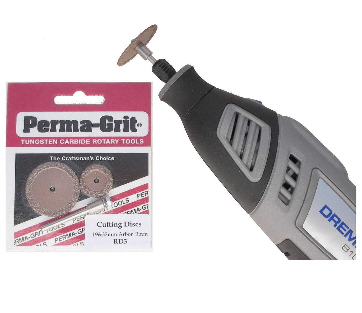 Cutting Discs PAIR 19 &amp; 32 mm Diameter with Arbor RD3